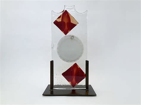 Triplet Float Casting By Dierk Van Keppel Art Glass Sculpture Artful Home