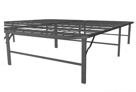 The cost of these elevate bed frame is major merit because they come with low price tags despite their abundant benefits. Under Bed Frame King Size Raised Mattress Platform