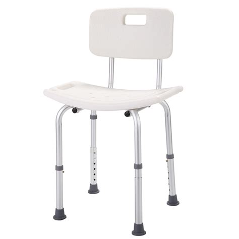 Lowestbest Adjustable Shower Chair Bath Seat For Bathtubs With