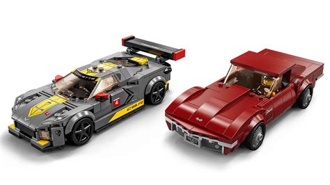 Lego® Speed Champions 76903 Chevrolet Corvette C8r And 1968 Chevrolet