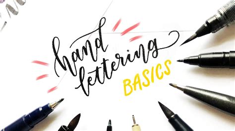 Online Course Hand Lettering Basics A Beginners Guide From