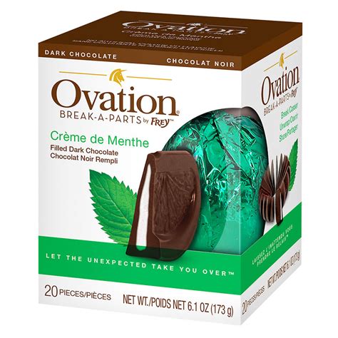 Ovation Break A Parts Dark Chocolate Mint 175g London Drugs