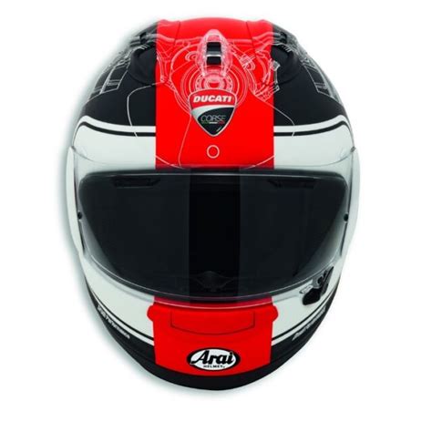 Ducati Arai Rx 7 Gp V Corse V3 Racing Helmet Integral Helmet Black