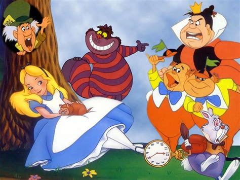 Alice In Wonderland Cartoons Movie Animation Walt Disney Cartoon