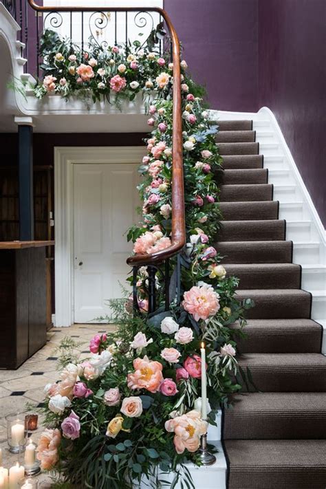28 fabulous stairway decorating ideas to add style to unexpected places. 13 Wonderful Ways to Decorate Your Stairs with Flowers