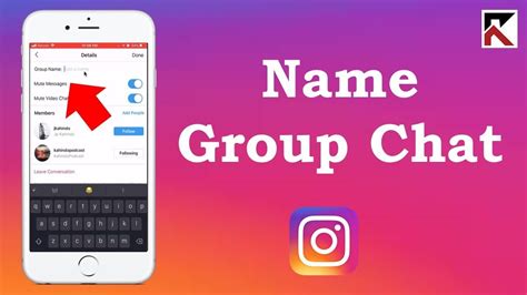How to add members in instagram chat? How To Name A Group Chat Instagram - YouTube