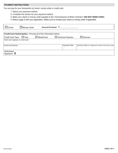Form Mv 82 Fill Out Sign Online And Download Fillable Pdf New York