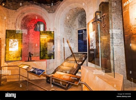 England London Tower Of London Display Of Medieval