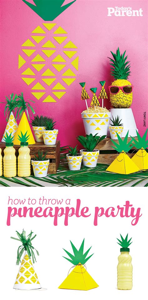 Toast a pack of waffles and use them to sandwich ice creams, gelatos and sorbets. How to throw a pineapple party - Today's Parent ...