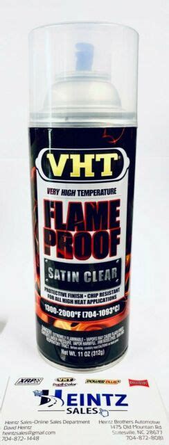Vht Sp115 Flameproof Satin Clear Paint Header Paint Silica Ceramic