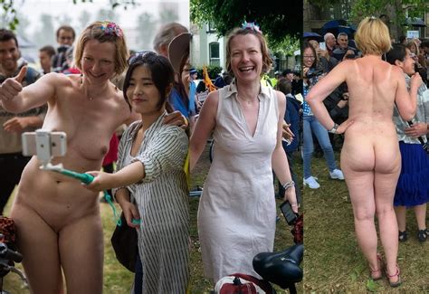 Dressed And Undressed Wnbr Girls World Naked Bike Ride Pics The Best Porn Website
