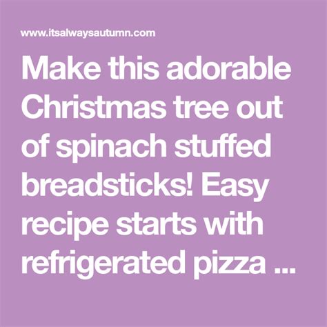 Unroll both pastry sheets onto baking tray, and use a pizza cutter or knife to cut a christmas tree shape into the dough; Christmas Tree Spinach Dip Breadsticks | Recipe | Refrigerated pizza dough, Tree spinach, Spinach