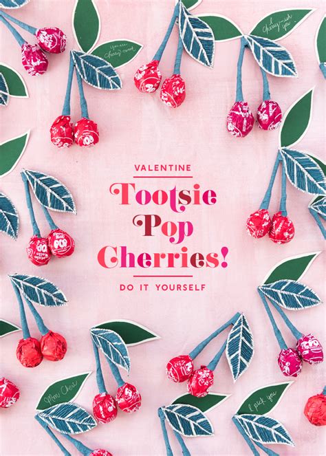 Tootsie Pop Cherry Valentines The House That Lars Built