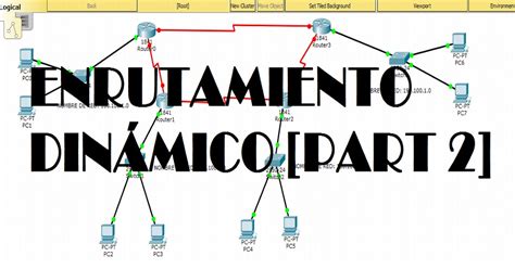 Enrutamiento Dinámico PART Consola Cisco Packet Tracer Routers Mi Pc Full