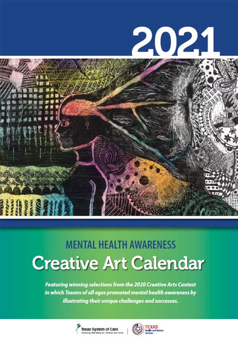 2021 Calendar | Texas Mental Health Creative Arts Contest
