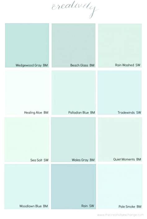 Paint Color Schemes Inspired From Beach Colors Coastal Paint Paint