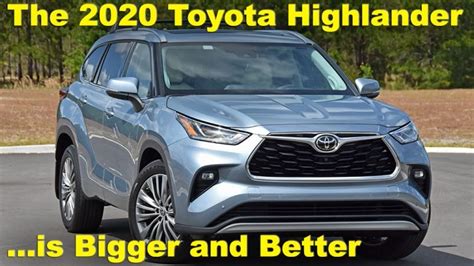 Video Test Drive Review 2020 Toyota Highlander The