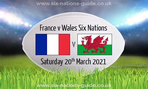 It will be a lot quieter but the 2021 six rugby's greatest championship, they like to call it, and the 2021 six nations may also be about to give us the severest example yet of the demoralising. France v Wales | Six Nations | 20 Mar 2021