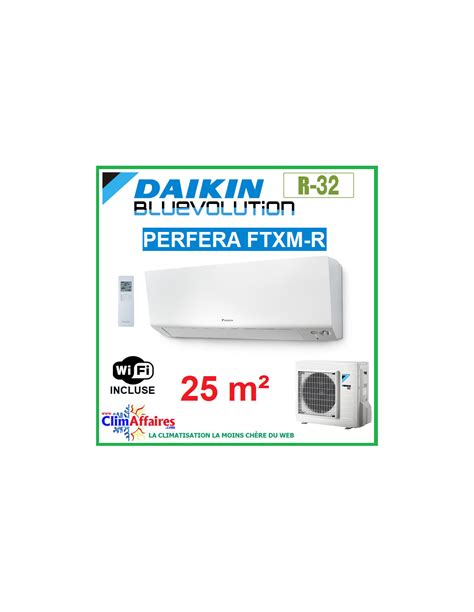 Daikin Monosplit PERFERA BLUEVOLUTION R32 FTXM25R RXM25R Wifi