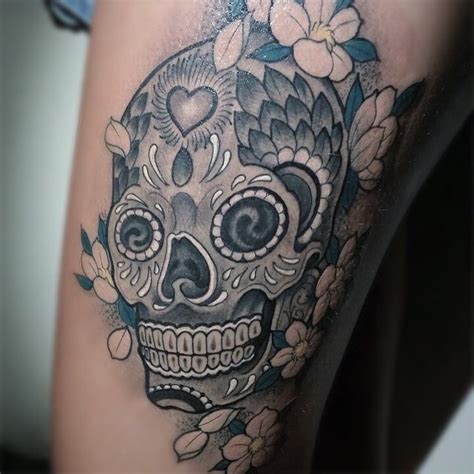 35 Best Grey Skull Tattoos Ideas And Collection
