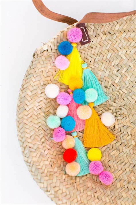 Make A Statement This Summer With Our Diy Pom Pom Tassel Circle Pool