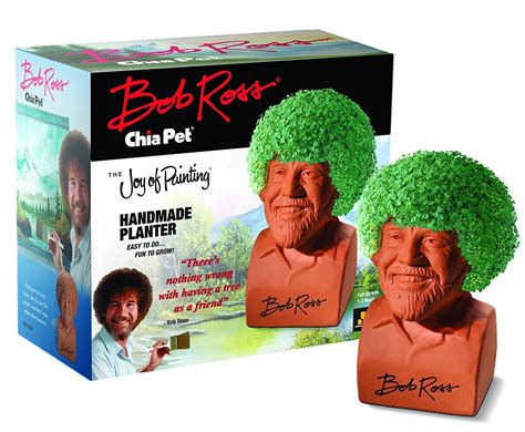 Buy Chia Pet Bob Ross With Seed Pack Decorative Pottery Er Easy To Do