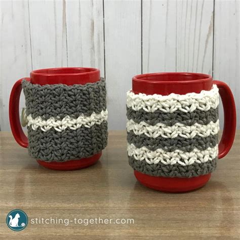 Country Crochet Coffee Cup Cozy | FaveCrafts.com