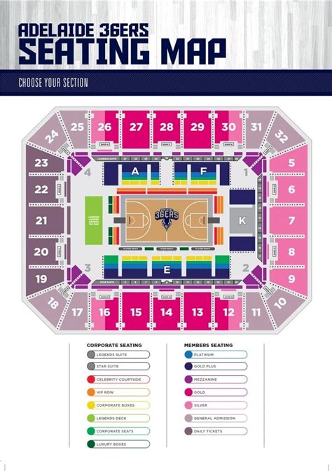 Adelaide Entertainment Centre Seating Map Severn Valley