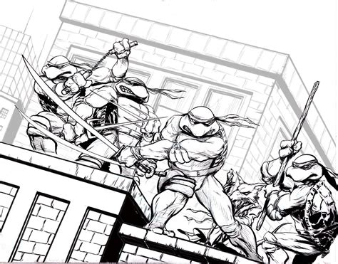 I loved the 80's show as a kid, discovered the comics in my teens and have wound up. Easy Teenage Mutant Ninja Turtle Coloring Pages - Coloring ...