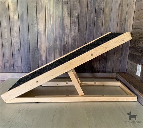Dog Ramp With Adjustable Incline Dog Ramp For Bed Or Sofa Etsy