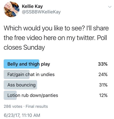 Kellie Kay On Twitter The Winner Is Belly And Thigh Play With Ass