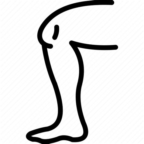 Anatomy Body Human Leg Legs Run Walk Icon