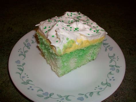 #puding #pudingtemanggung jello 3 d birthday cake pudding desserts recipes flowers lawn and garden gelatin. Double the Deliciousness: Lemon Lime Jell-O Poke Cake (Eli ...