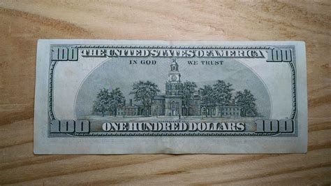 1996 Us 100 Dollar Bill With Misprinted And Misaligned Error 1938600173