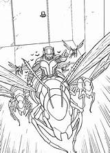 Ant Man Coloring Pages Print sketch template
