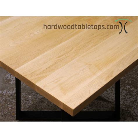 Grown in michigan's upper peninsula, our hard white maple is our lightest colored hardwood. restaurant size hardwood table top builder, quick ship