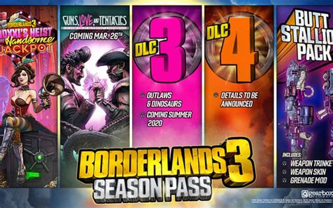 Buy Borderlands 3 Season Pass Steam Edition Steam Pc Key