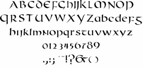 What can calligraphy font generator do for you: Roman Uncial Modern font by George Williams - FontSpace