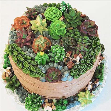 The new york city bakery, brooklyn floral delight, has become an instagram sensation thanks to its baker's ability to make cupcakes that. @mag.gieshep.herd Cactus cake created by Nanay Nikki ...