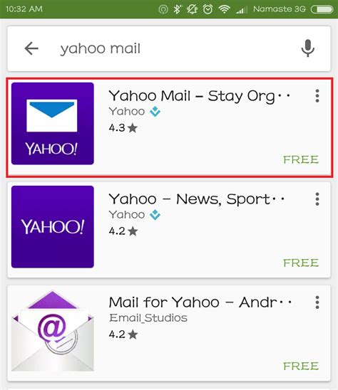 Yahoo Mail App Download And Install Yahoo Mail