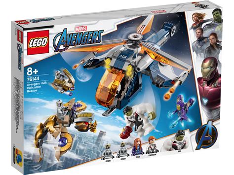 Lego Marvel Super Heroes Avengers Hulk Helikopterredning 76144