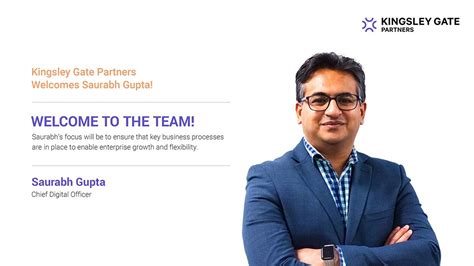 Gary Varvaro On Linkedin Saurabh Gupta Joins Kingsley Gate Partners As