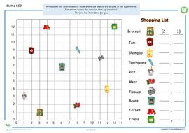 But for some children, this knowledge doesn't come easily and this can lead to anxiety that can impact their final sats score. Coordinates activities KS2 | Teaching Resources