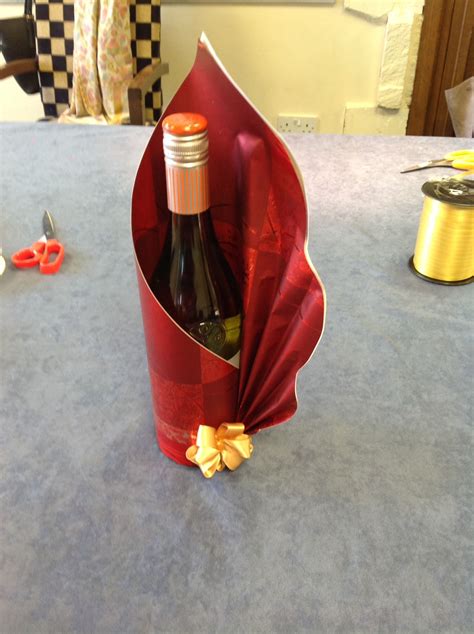 Wine Bottle T Wrapping Techniques