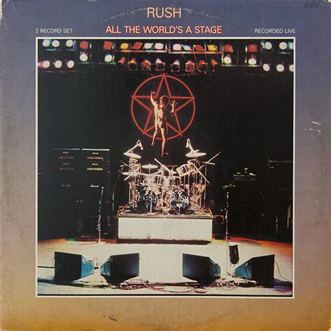 Rush All The Worlds A Stage 1976 Roll Fold Sleeve Vinyl Discogs