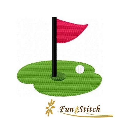 Golf Machine Embroidery Design Instant Download Machine Embroidery