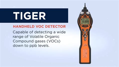 Ion Science Tiger Handheld Voc Gas Detector Intrinsically Safe Store