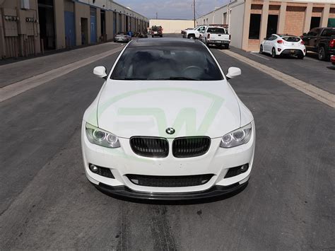 Bmw E92 335i Lci Gets A Arkym Style Front Lip Rw Carbons Blog