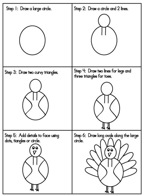 Best How To Draw A Turkey For Kindergarten Of All Time Don T Miss Out