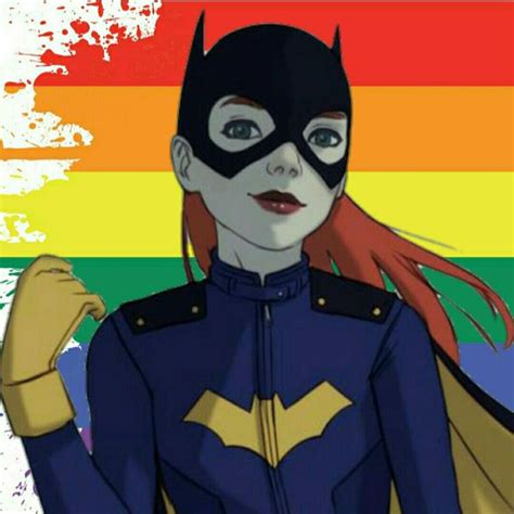 Lgbtq Batgirl Flag Icon Avatar Barbara Gordon Batgirl Costume